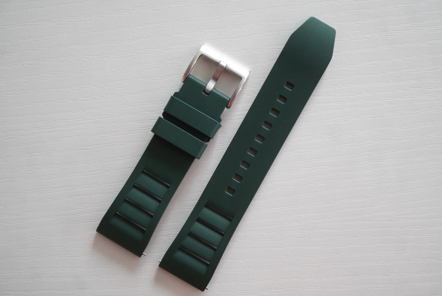 Green FKM Rubber Strap