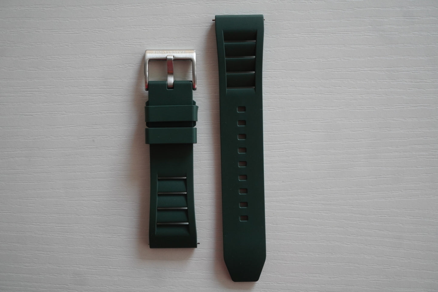 Green FKM Rubber Strap