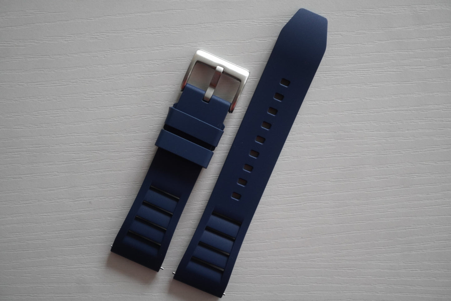 Blue FKM Rubber Strap